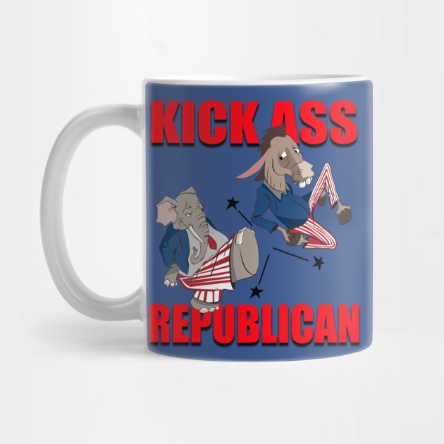 Kick Ass Republican by Diaspora Wear